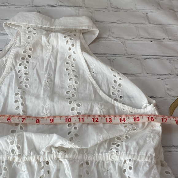 Free People NWT Tangerine Eyelet Top - Picture 14 of 15